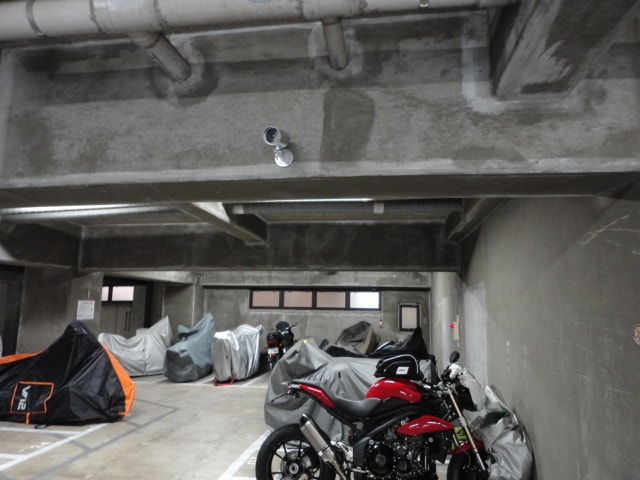 駐車場室内の雰囲気
